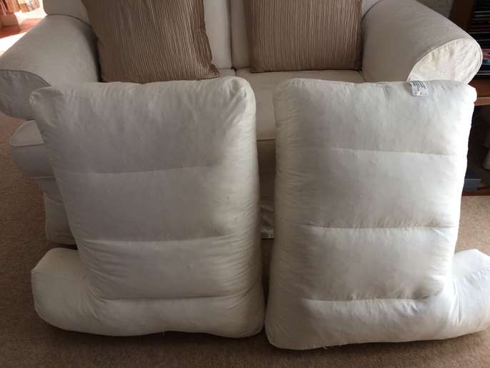 feather sofa cushion