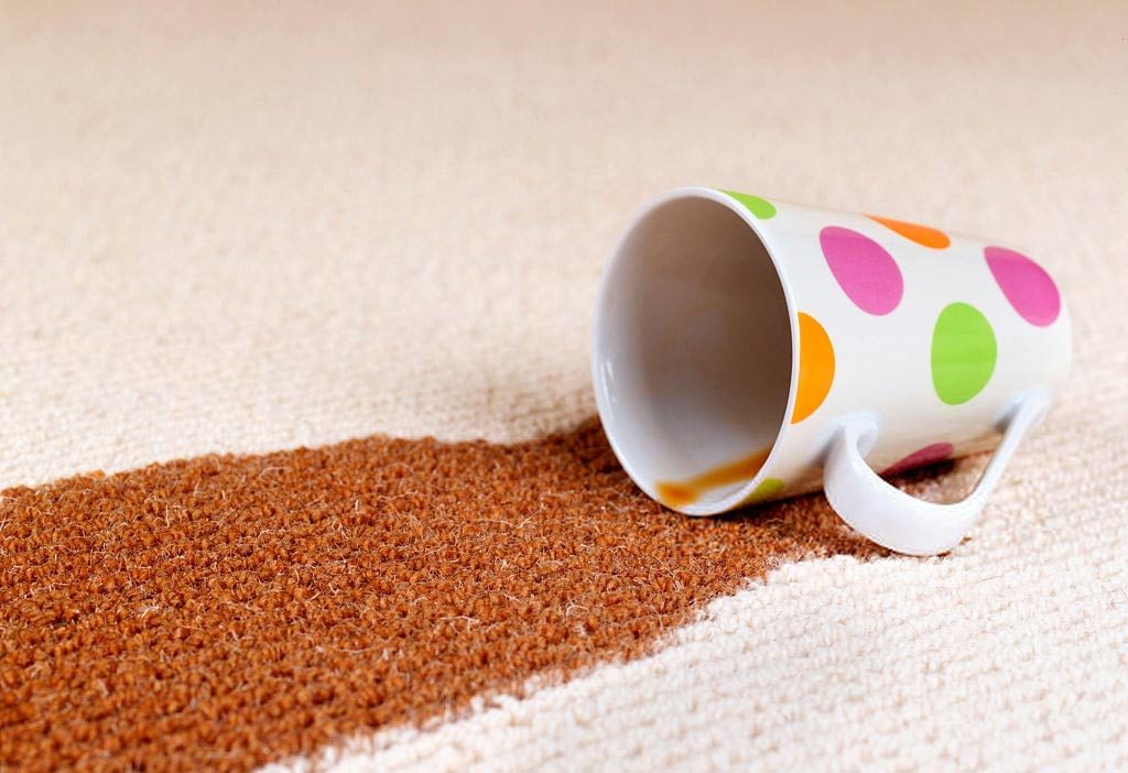 removing tea stains from carpets
