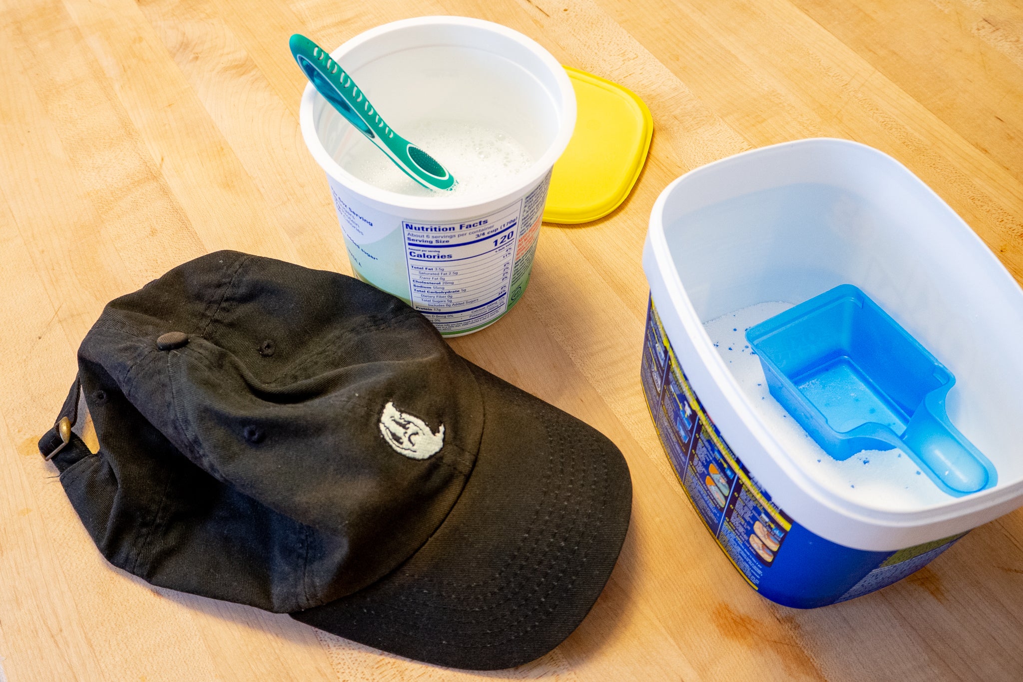 best way to wash a baseball cap