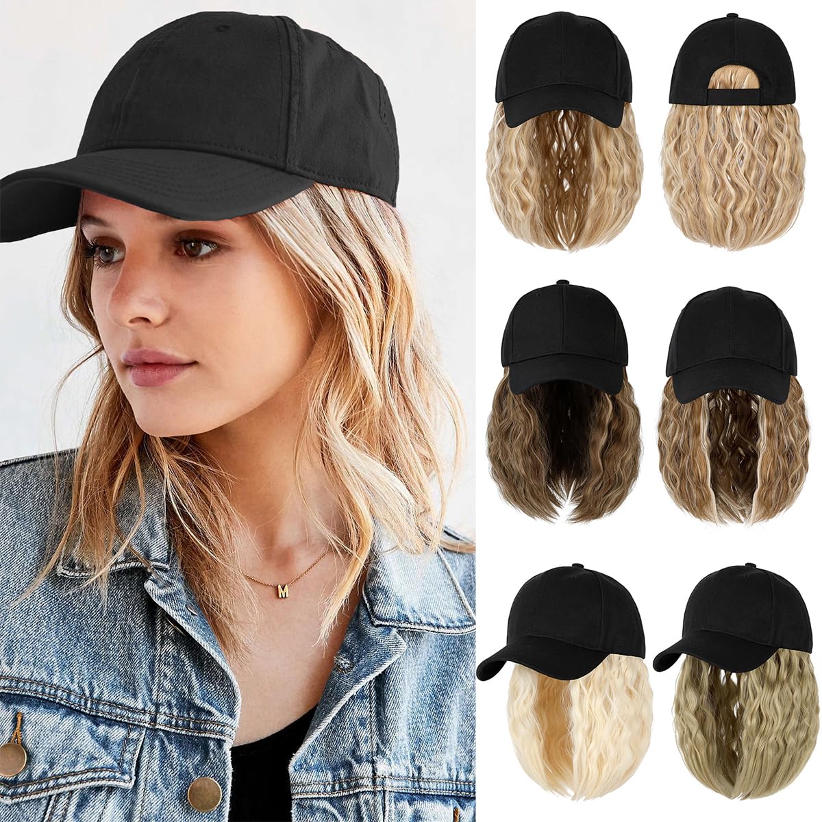 baseball cap hat hairstyles