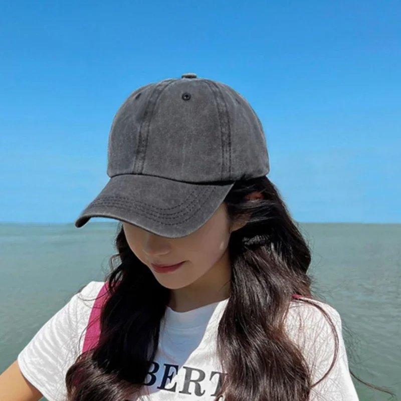 long hair baseball cap