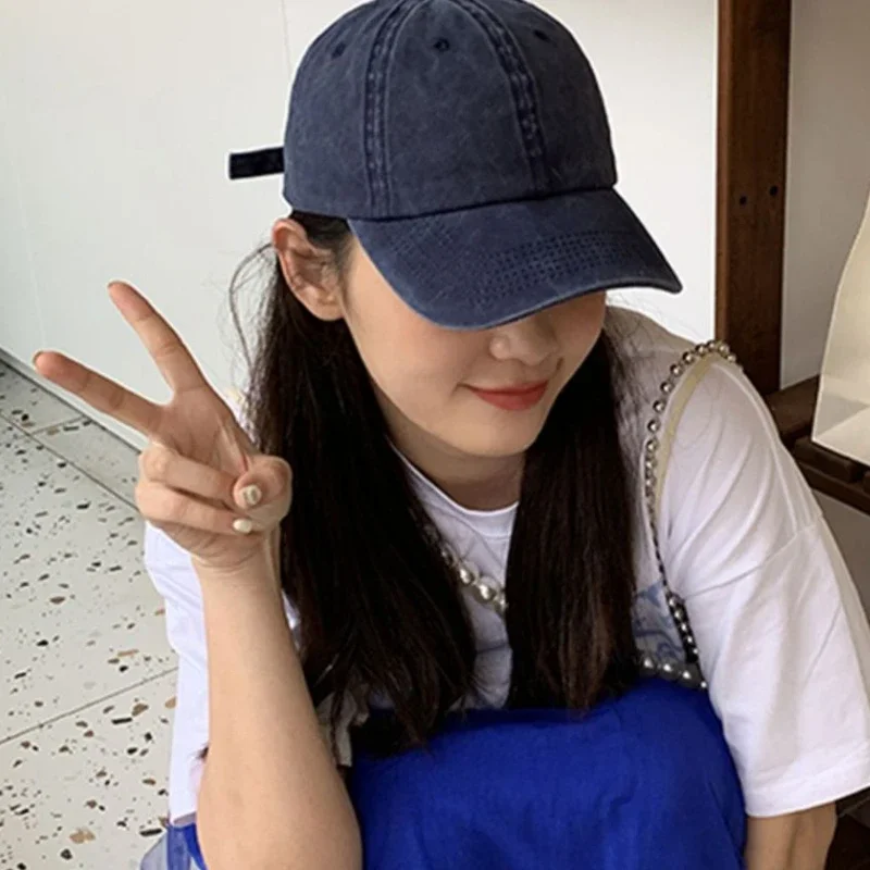 long hair baseball cap