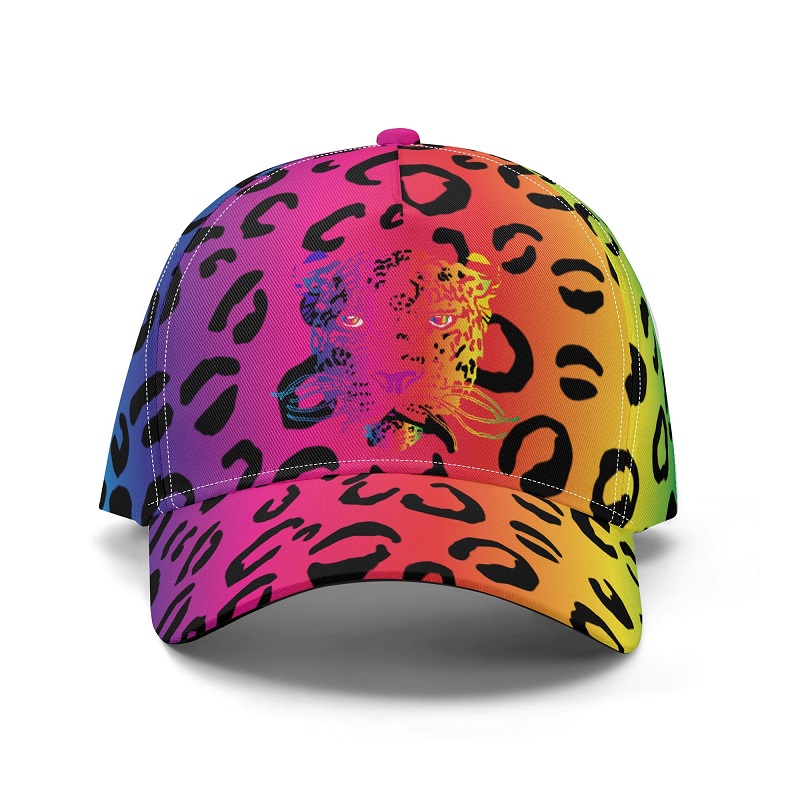 leopard baseball cap