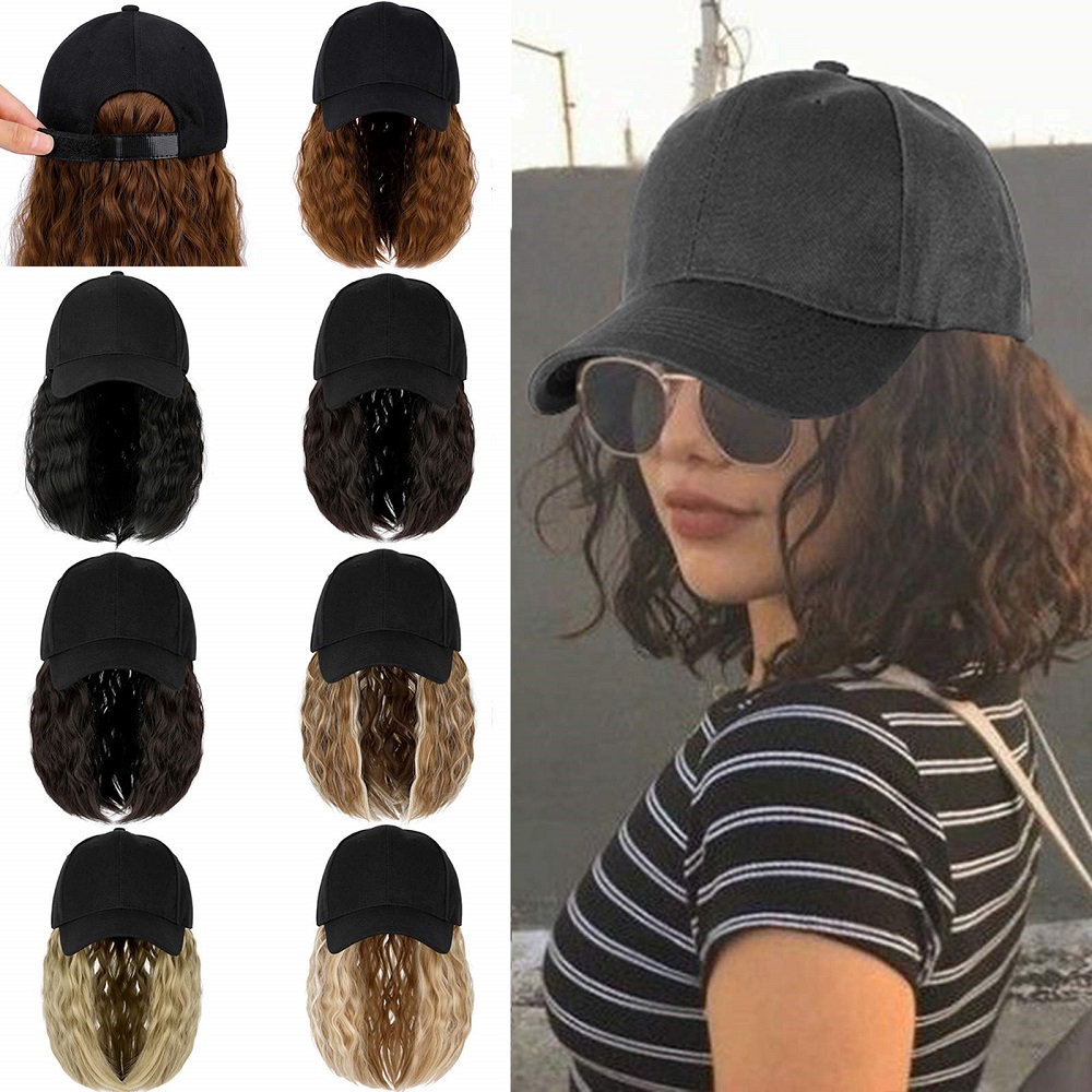 how to wear a baseball cap girl with short hair
