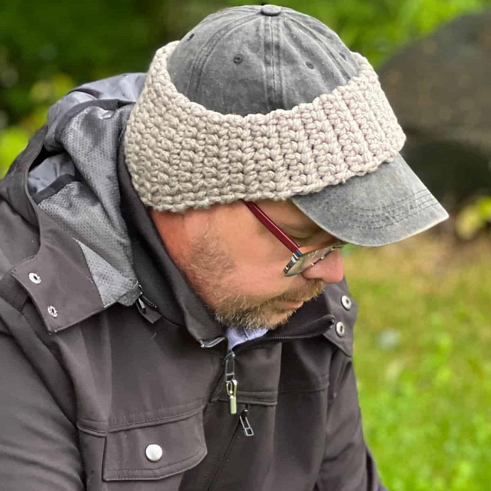 crochet baseball cap pattern
