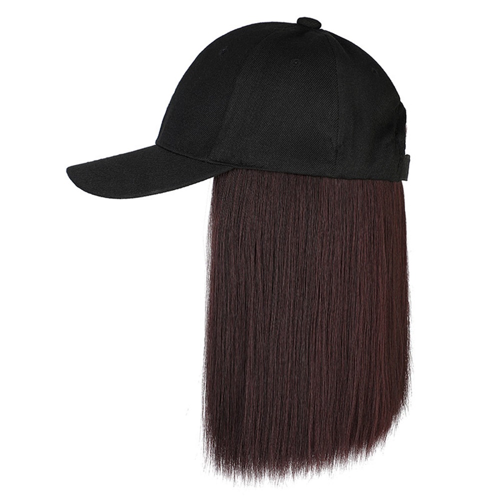 long hair baseball cap