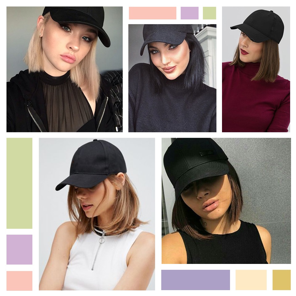 Baseball Cap Hairstyles for Effortless Chic Look缩略图