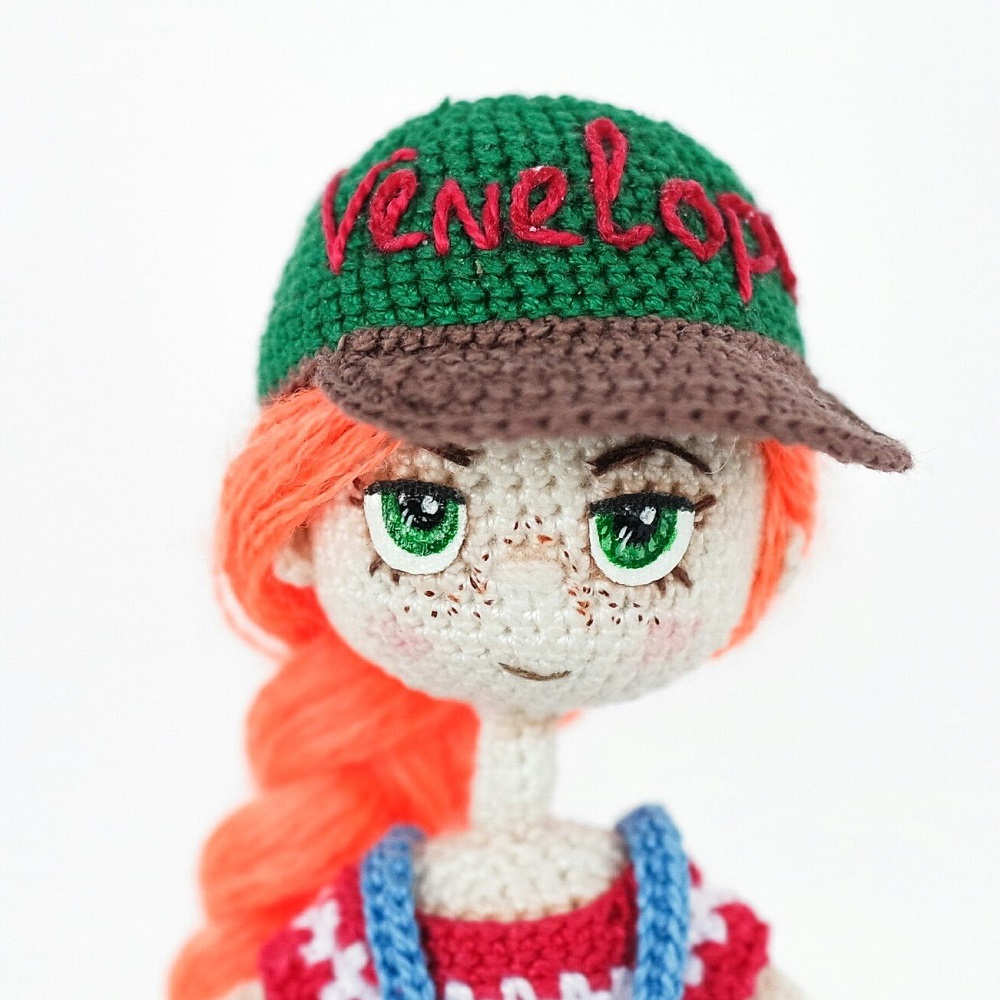 crocheted baseball cap pattern