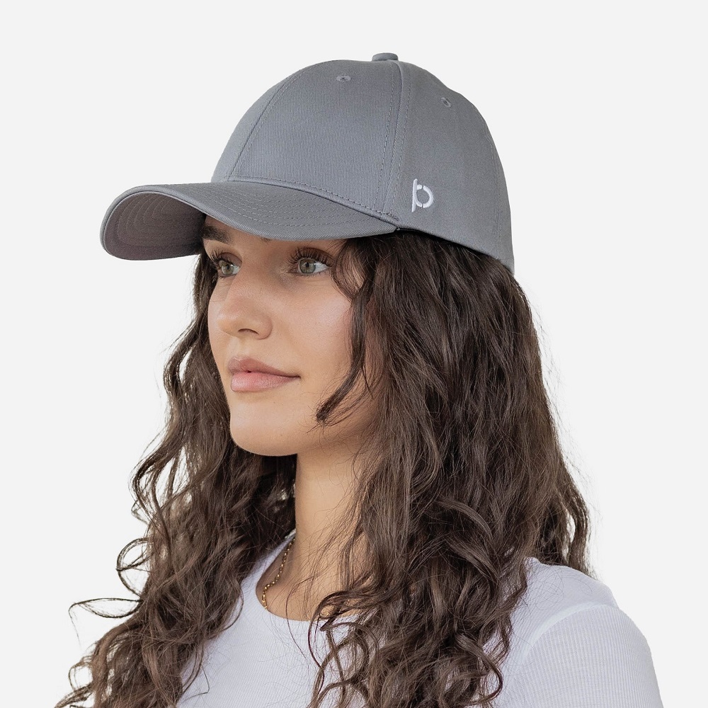 long hair baseball cap