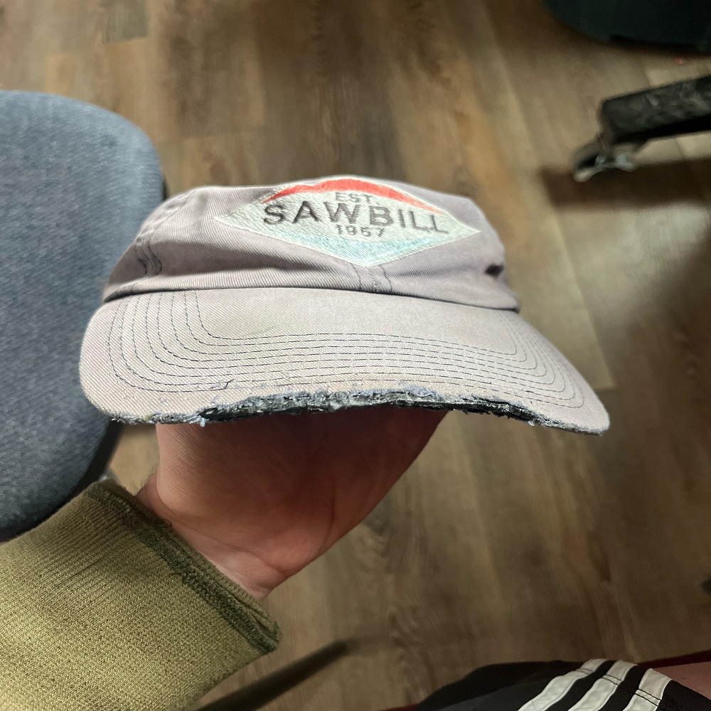 baseball cap repair