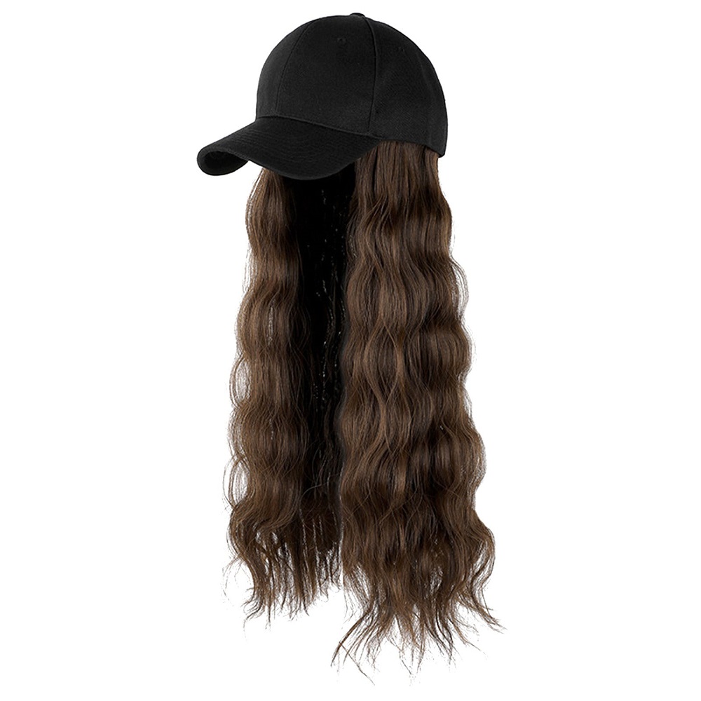 long hair baseball cap