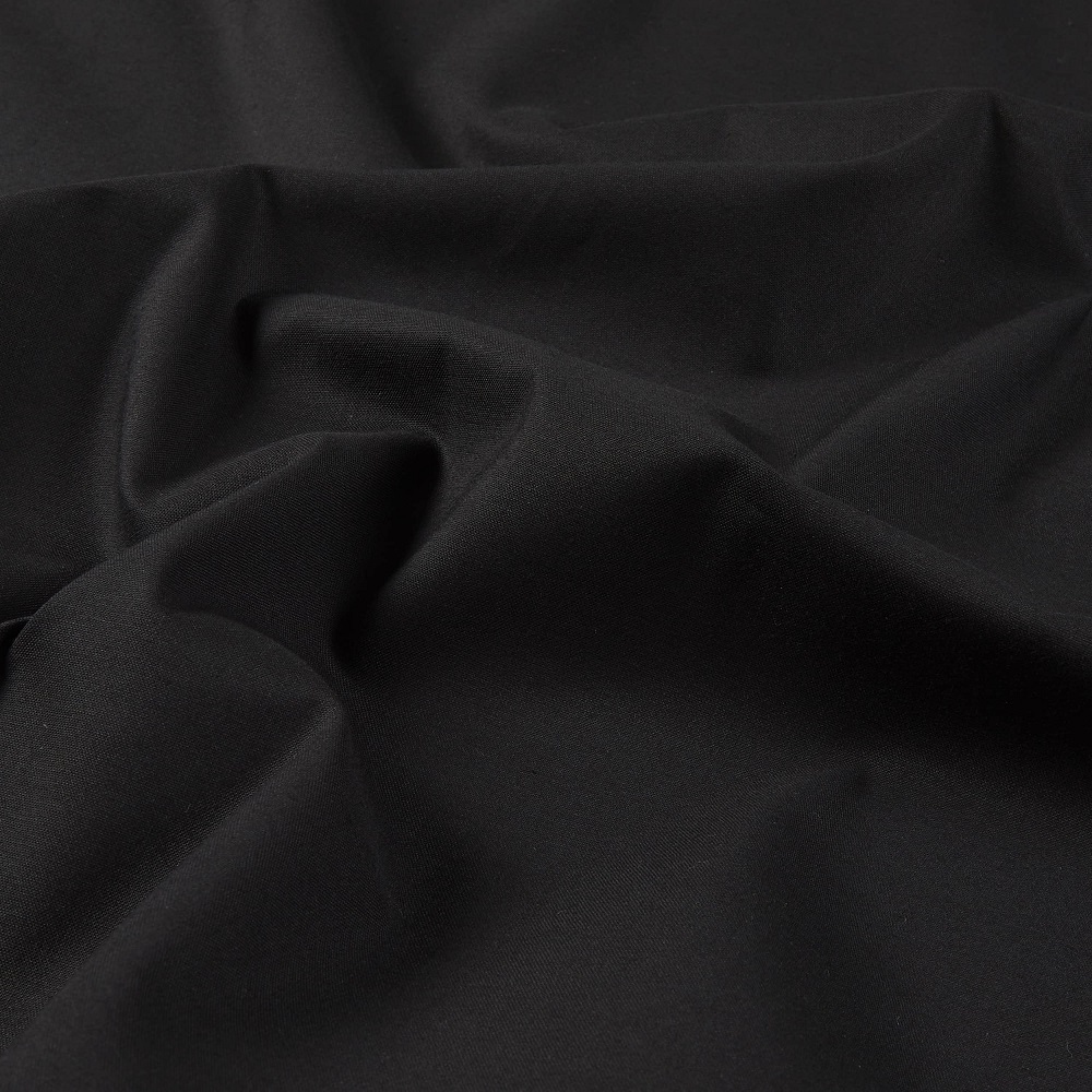 black cotton fabric