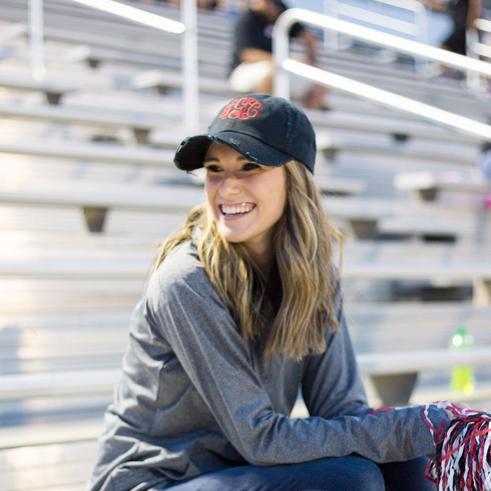 girl wearing baseball cap