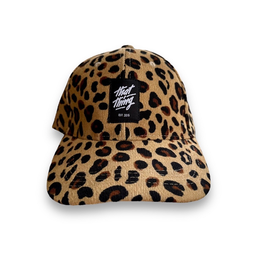 leopard baseball cap