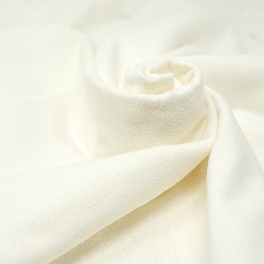 white cotton fabric
